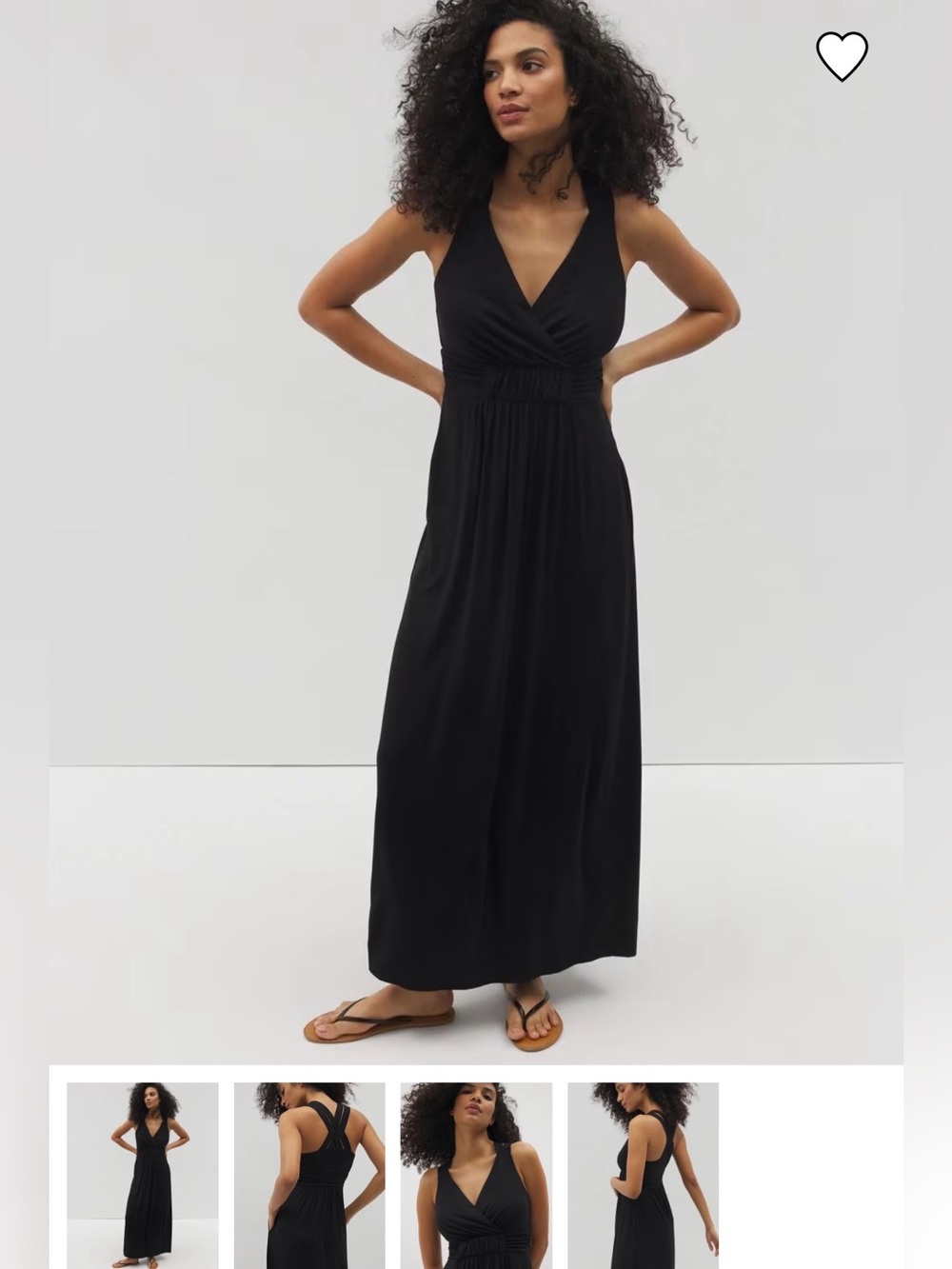 Soft Jersey Isla Cross Back Maxi Bra Dress